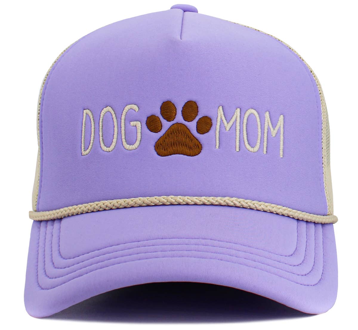 Dog Mom Foam Trucker Mesh Cap