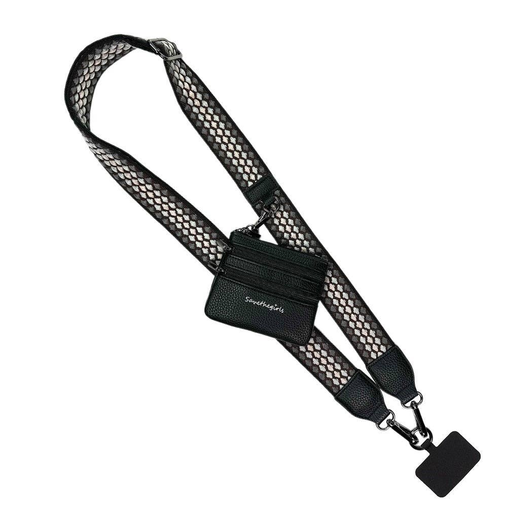 Clip & Go Strap w/Zippered Pouch Fun Dots (Shipping Feb 20)