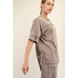 Rae Mode Mineral Washed Oversized Tee T Shirt
