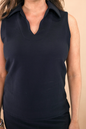 Make It Count Textured Top - Black