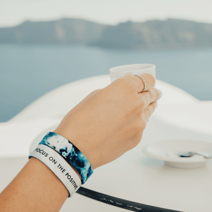 Focus on the Positive Interactive Affirmation Bracelet