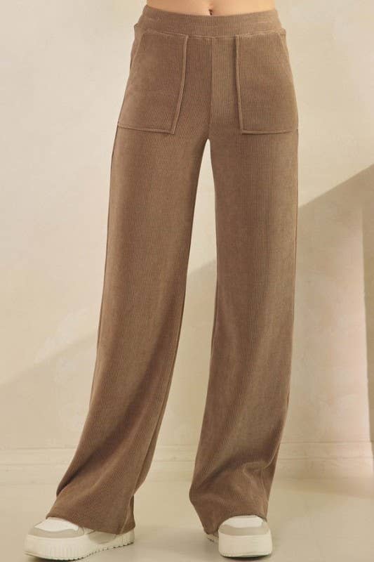 Yelete Relaxed Fit Corduroy Lounge Pants 827CD001