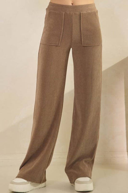 Yelete Relaxed Fit Corduroy Lounge Pants 827CD001