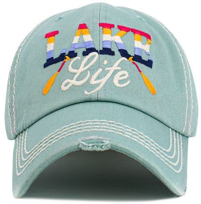 Lake Life Vintage Ballcap