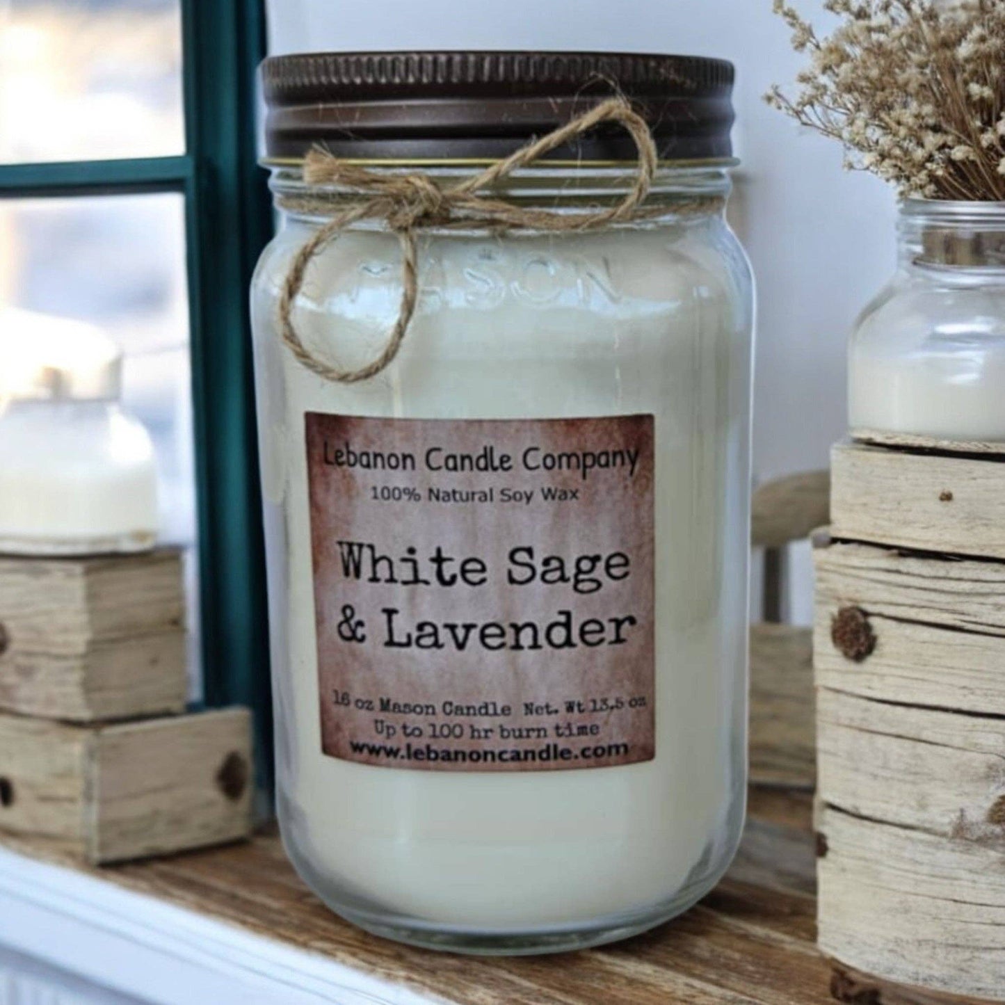 White Sage & Lavender Candle