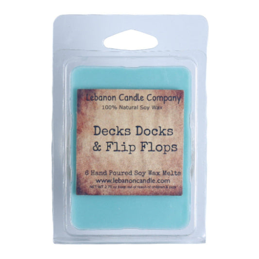 Decks Docks & Flip Flops Wax Melt