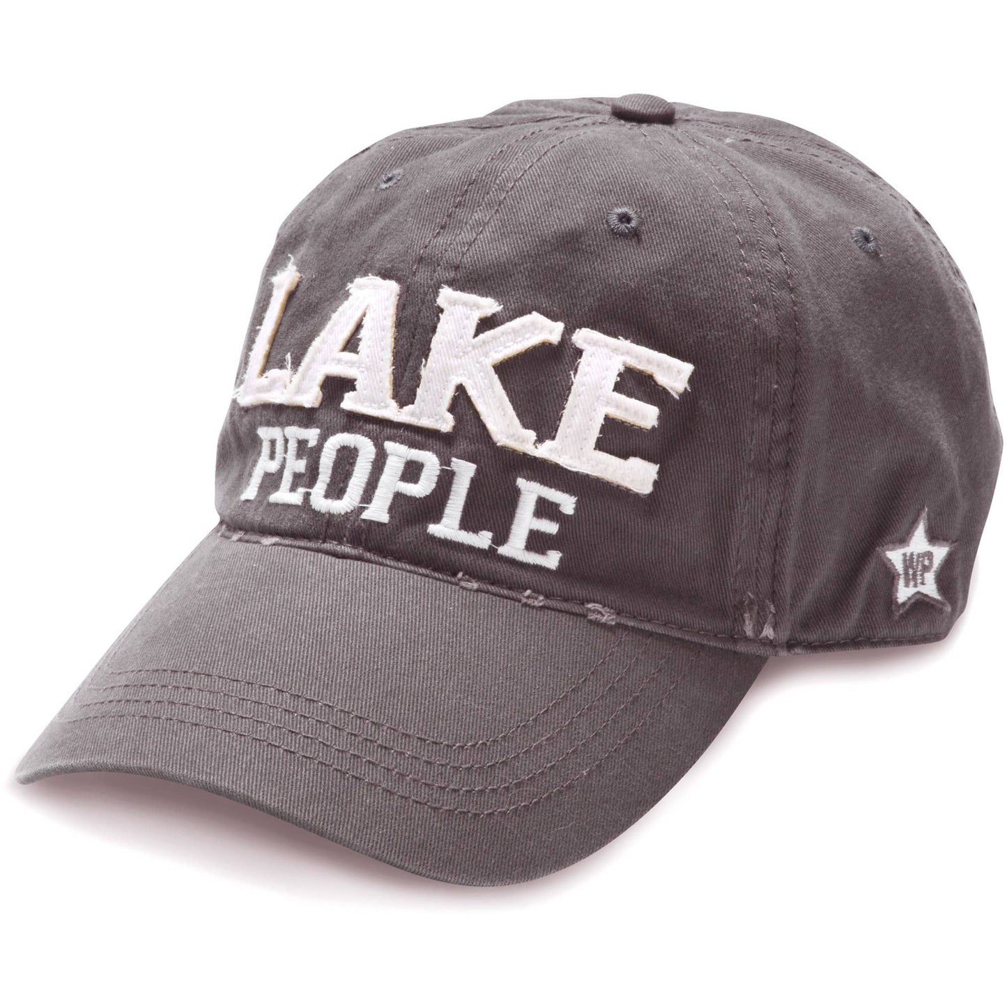 Lake People - White Adjustable Hat