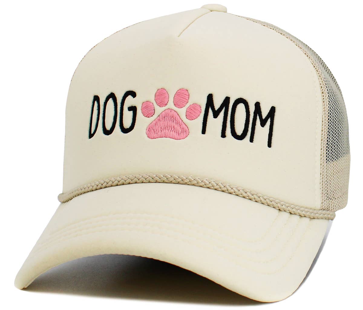 Dog Mom Foam Trucker Mesh Cap