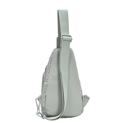BGW7308 Marie Neoprene Woven Sling Bag