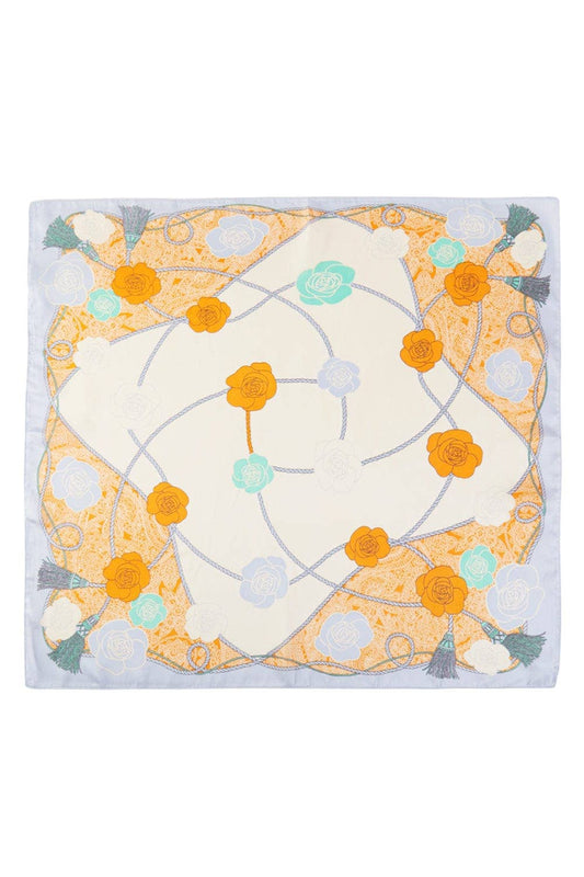 BS0084 Flower and Rope Pattern Bandana