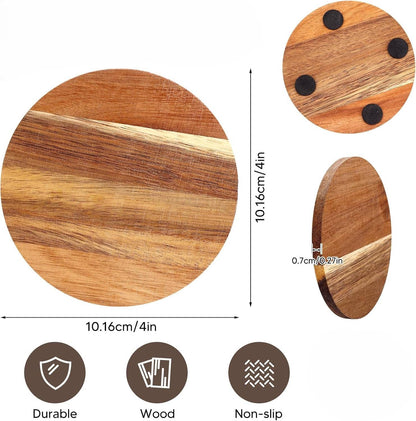 Acacia Wood Coasters