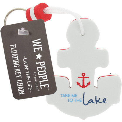 To The Lake - Floating Key Chain