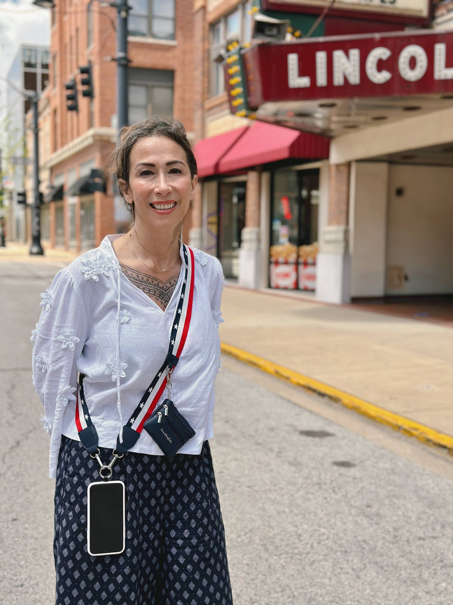 Clip & Go Crossbody Strap with Pouch - Fun Patterns