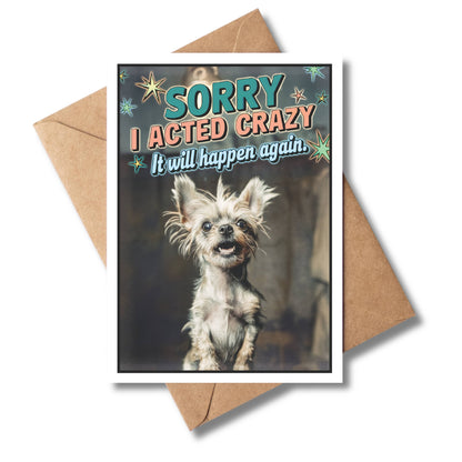 Funny Cards for Apologies, Pet Lover Him Her (Dog Im Sorry)