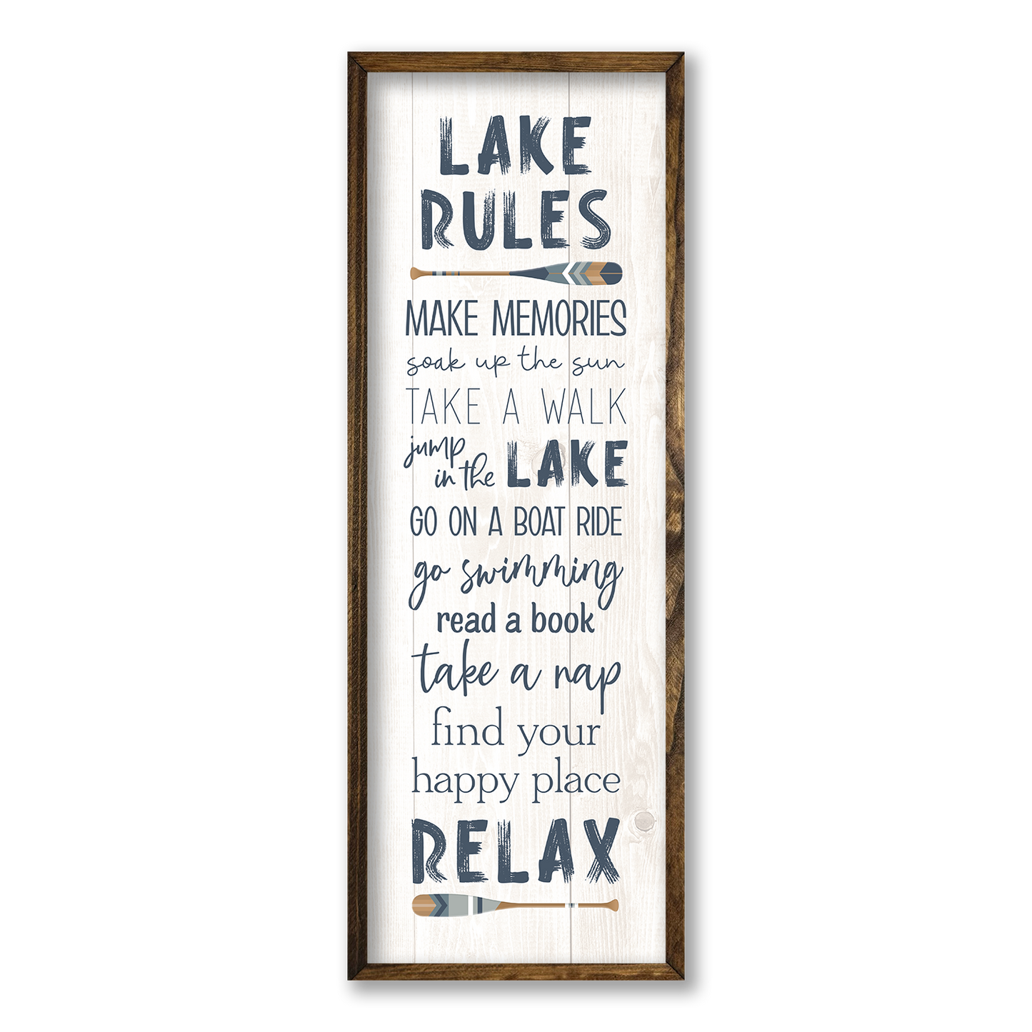 TIMBERLAND FRAME LAKE RULES