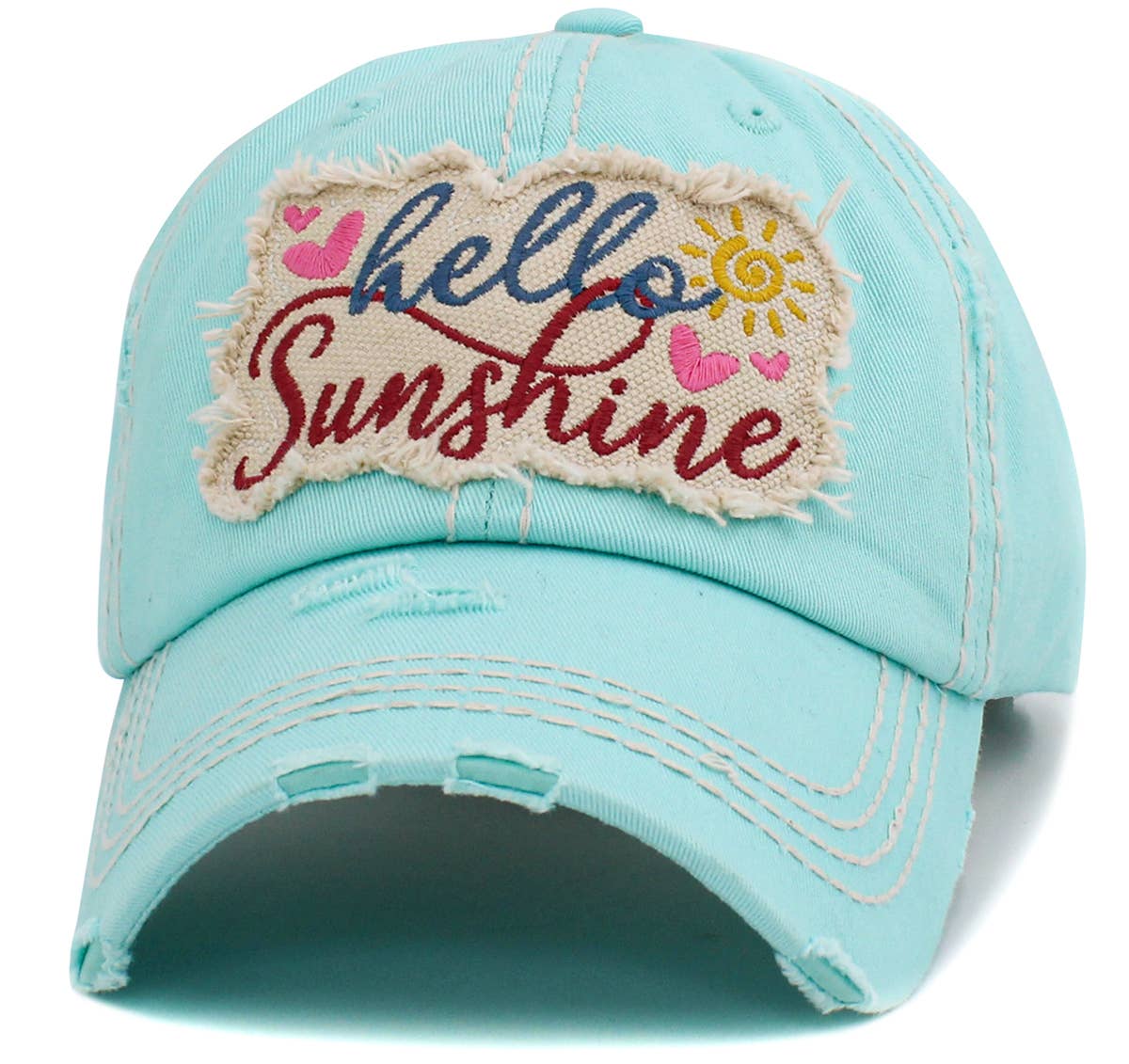 Hello Sunshine Washed Vintage Ballcap