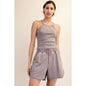 Rae Mode Mineral Washed French Terry Shorts (Style P6369)