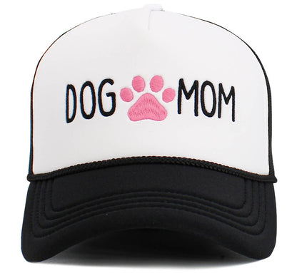 Dog Mom Foam Trucker Mesh Cap