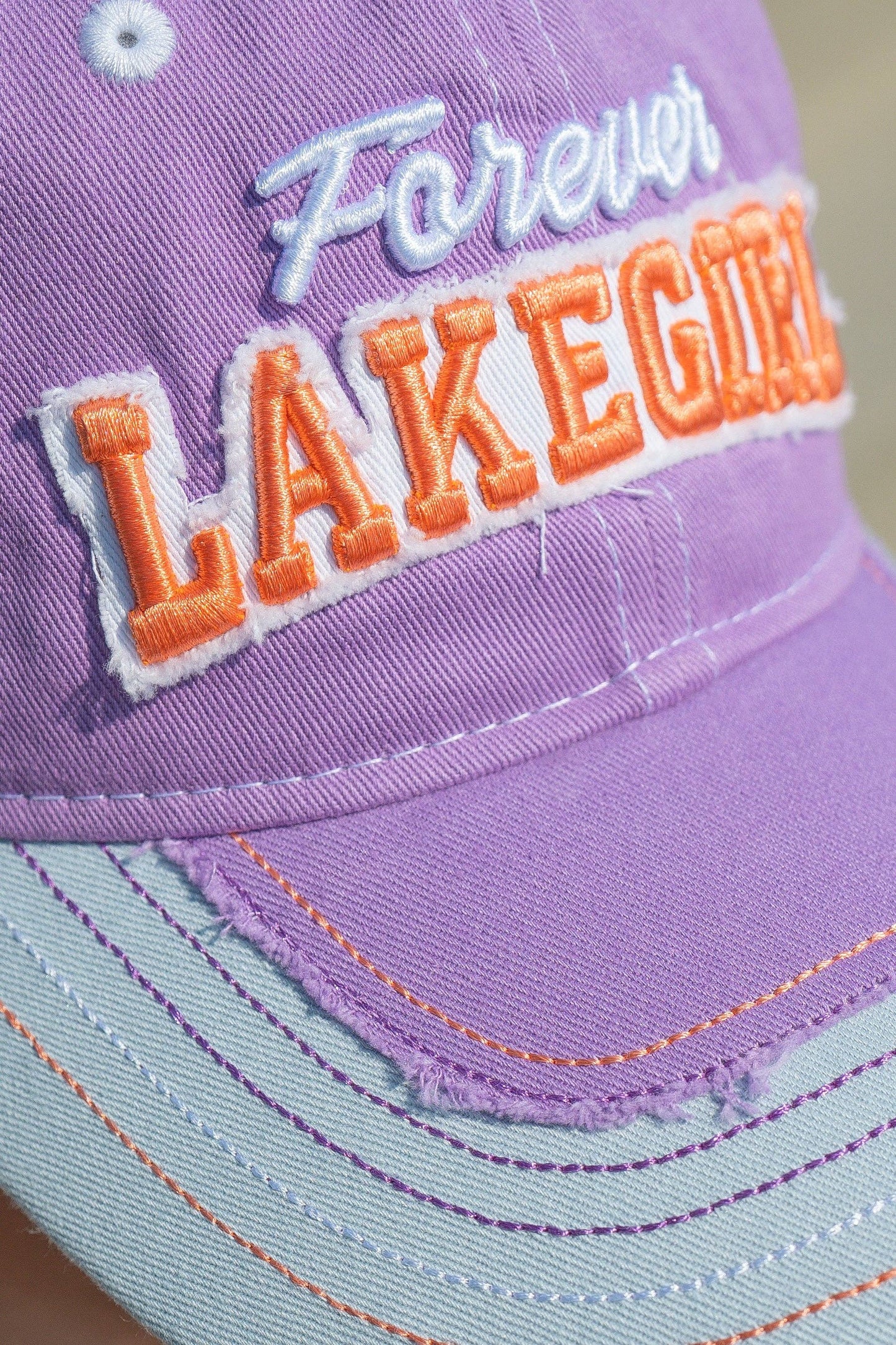 Jeannie Mesh Cap in Wisteria hat