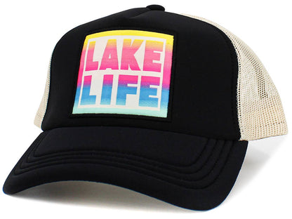 Lake Life Meshback Ballcap: LPUR