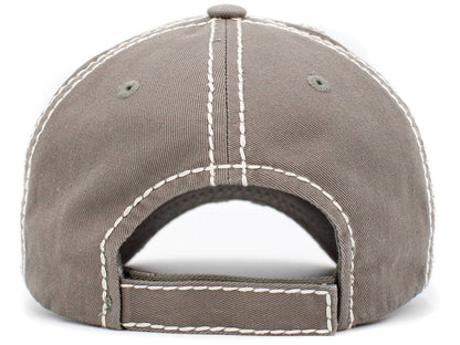 Dog Mom Leopard Washed Vintage Ballcap