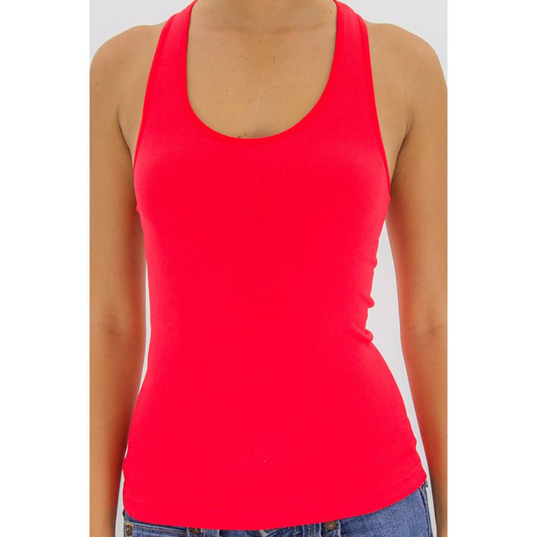 Happy Place Lake of the Ozarks Ribbed Racerback Tank Top