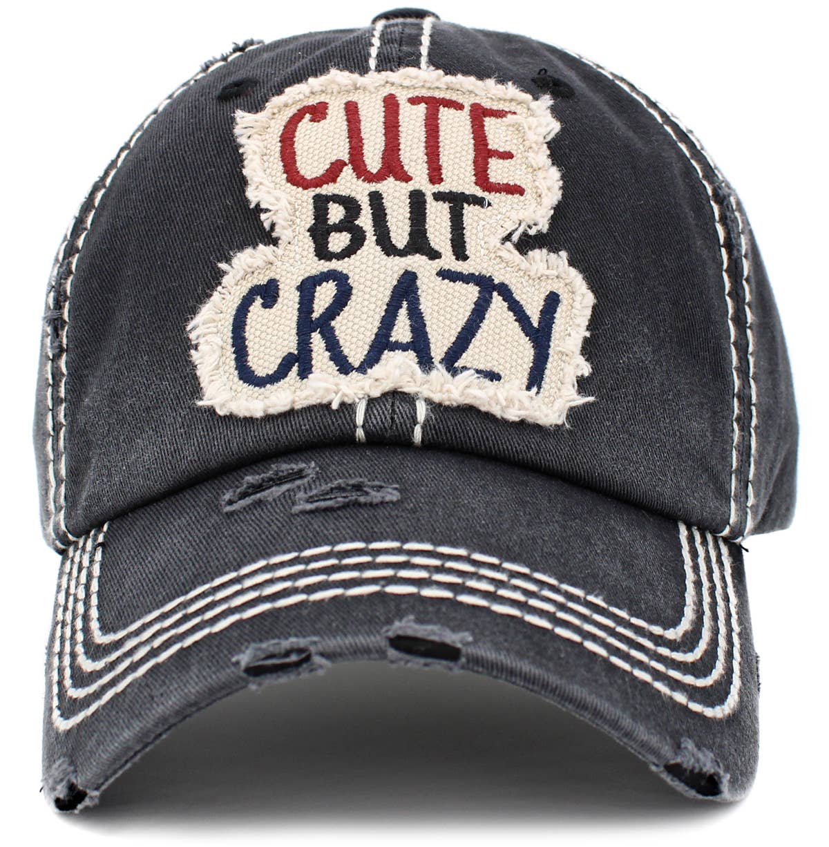 Cute But Crazy Vintage Ballcap