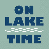 Lake Time Cocktail Napkin