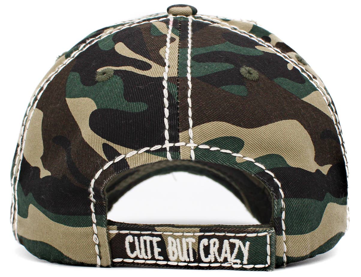 Cute But Crazy Vintage Ballcap