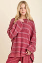 J.HER Mineral Washed Pullover Top