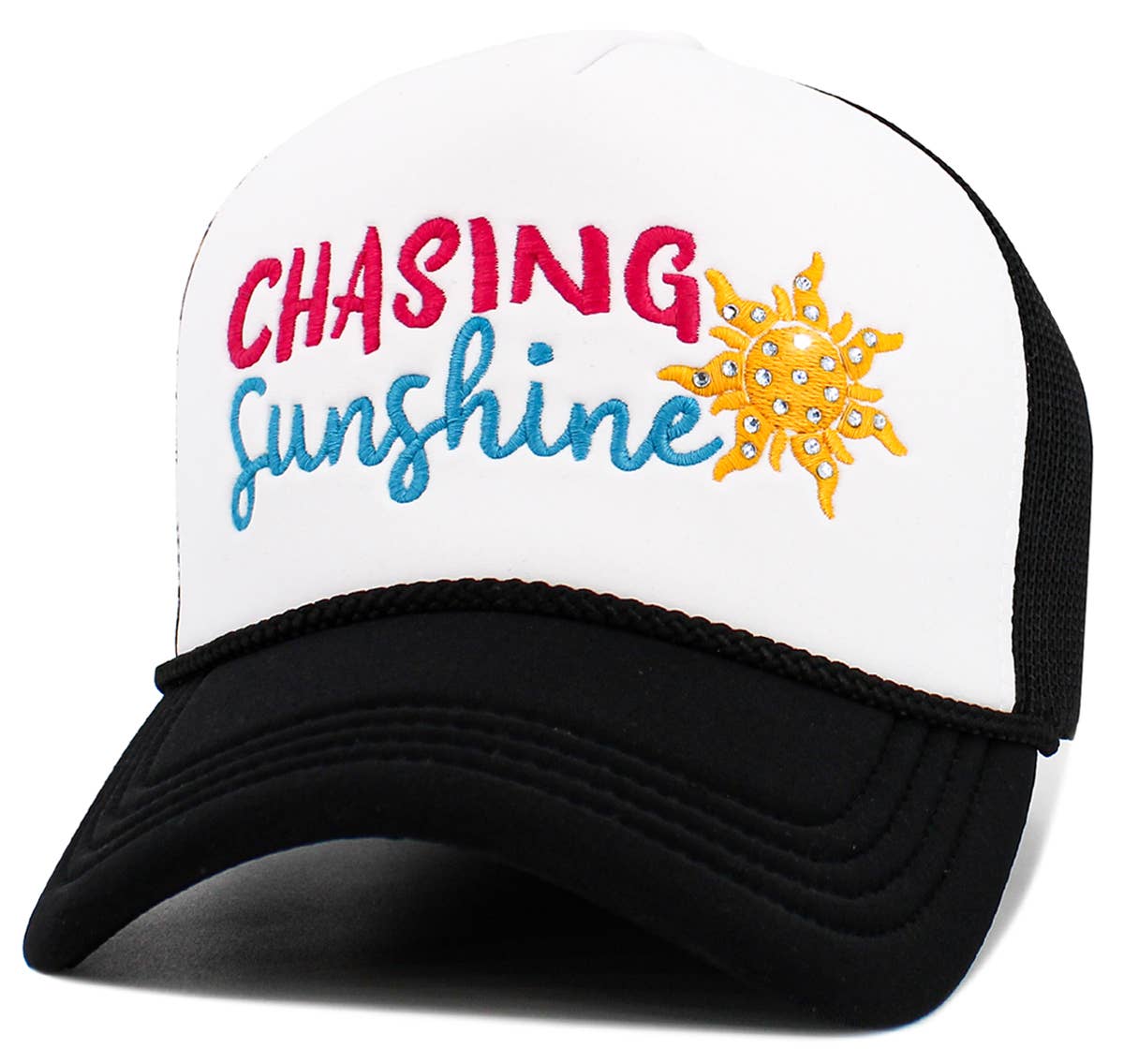 Chasing Sunshine Foam Trucker Mesh Cap