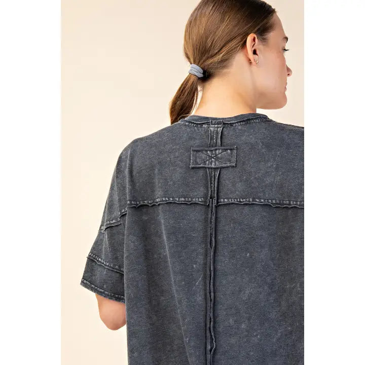 Rae Mode Mineral Washed Boxy Top