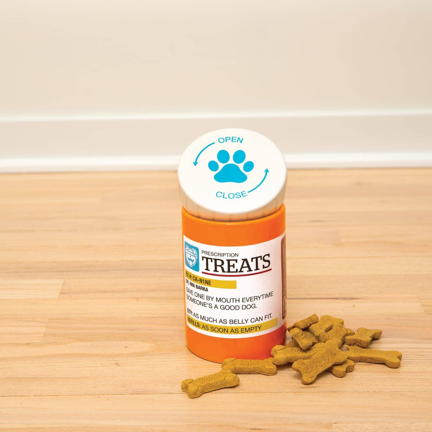 BigMouth Pets "Prescription" Treat Jar