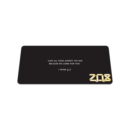 Cast Your Cares On Him Bible Verse Bracelet