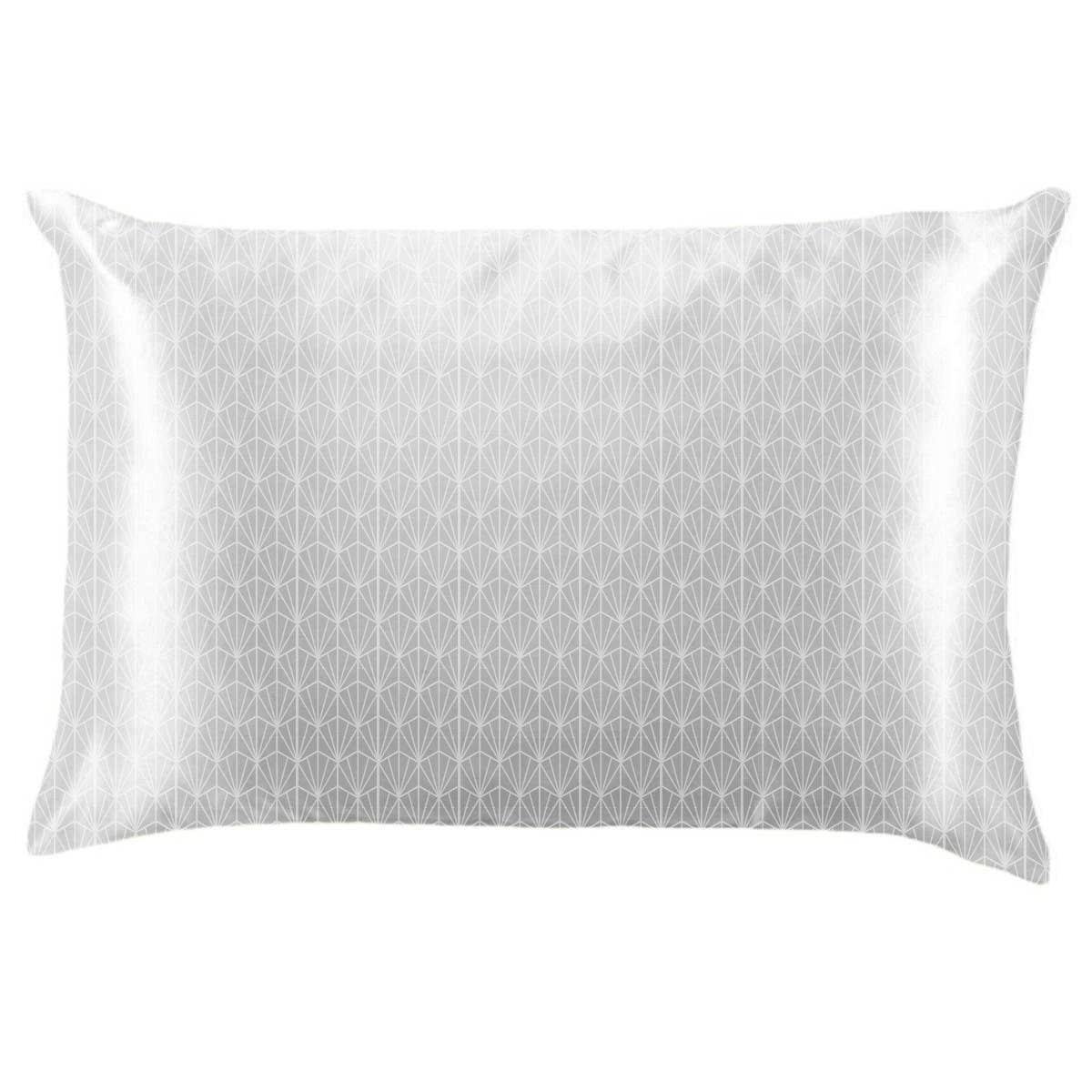 Lemon Lavender Printed Silky Satin Pillowcase Open Stock