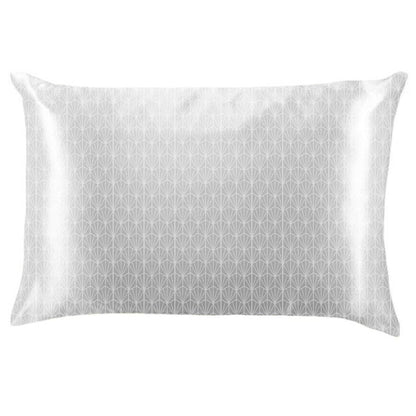 Lemon Lavender Printed Silky Satin Pillowcase Open Stock