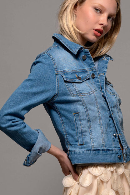 Classic Denim Trucker  Jean Jacket