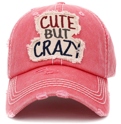 Cute But Crazy Vintage Ballcap