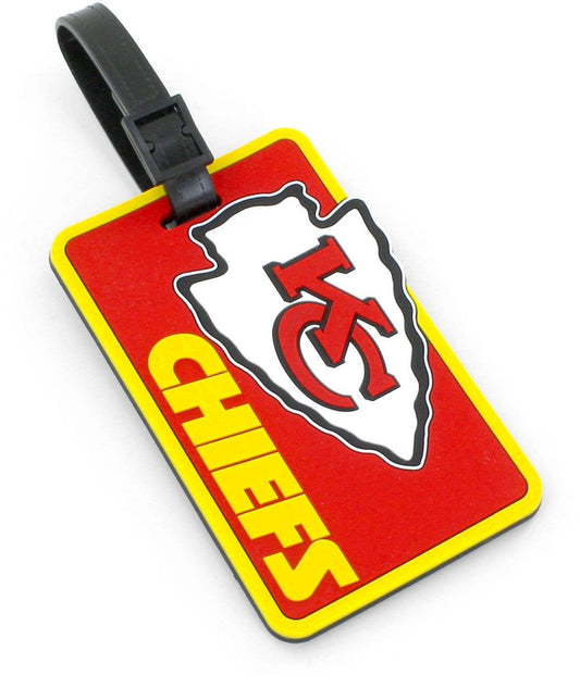 NFL Kansas City Chiefs Soft Luggage Tag