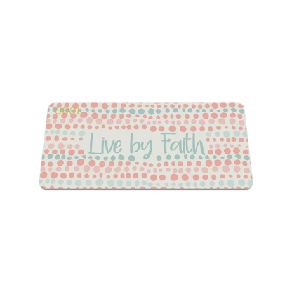 Live By Faith Bible Verse Bracelet