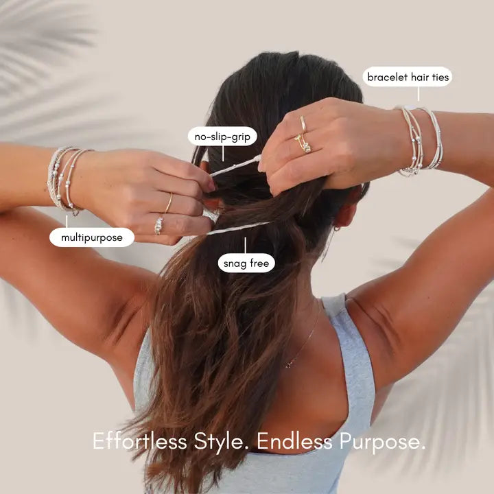 Hair Tie Bracelet Set