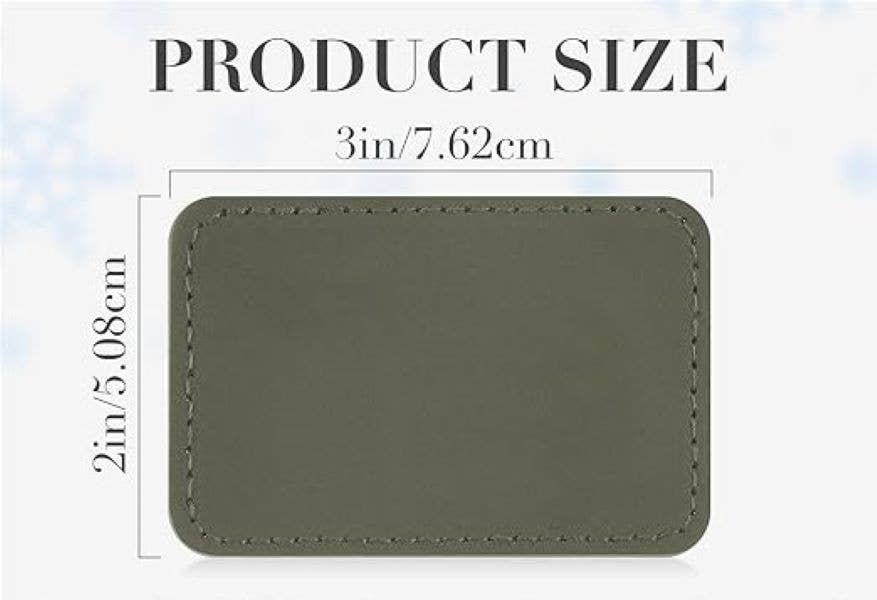 Square Leather Patches