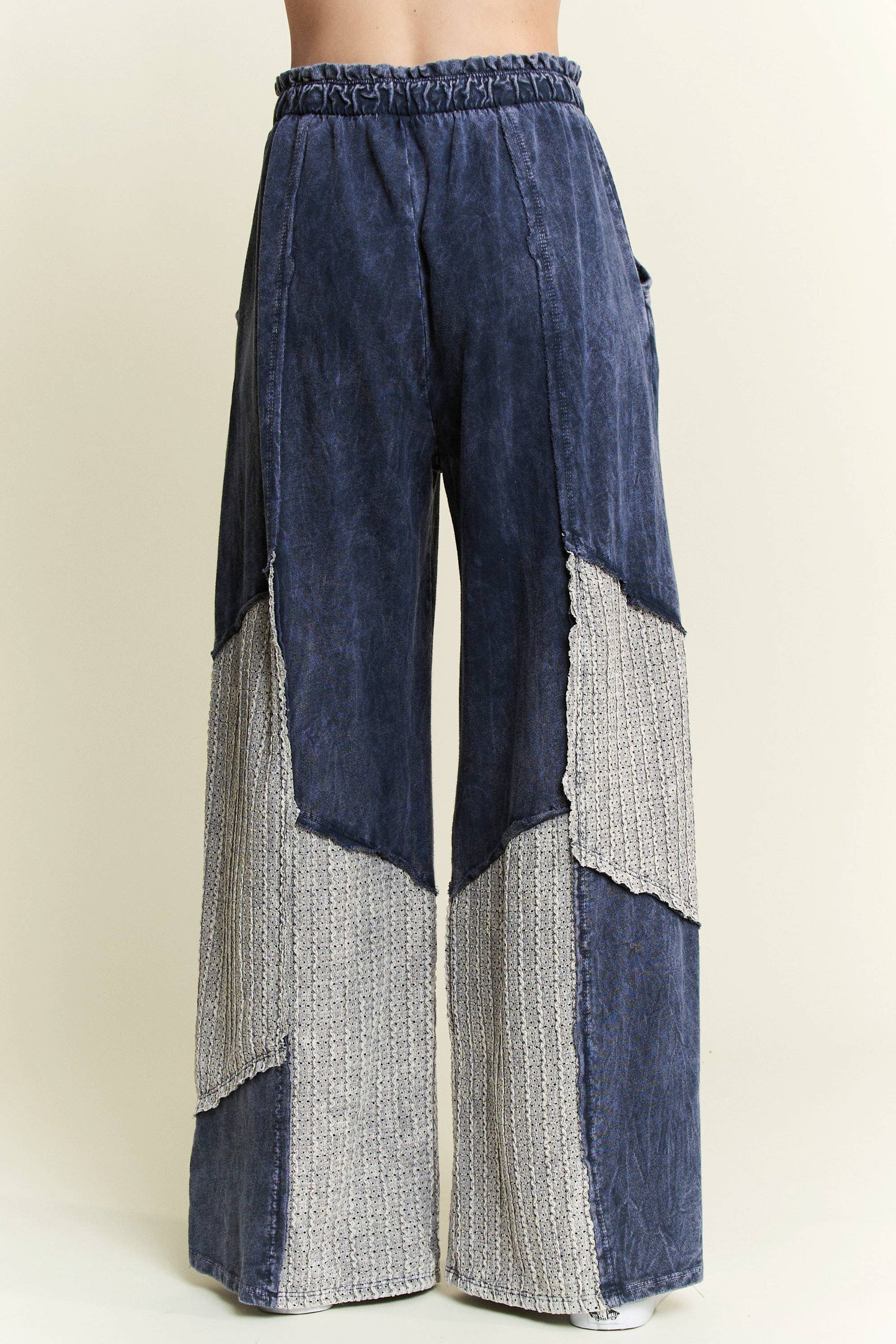 Mineral Wash WaveKnit Jacquard Pants HP6104