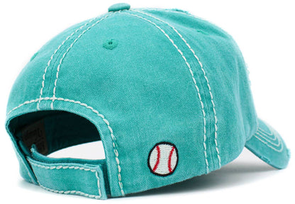 Baseball Mom Washed Vintage Ballcap