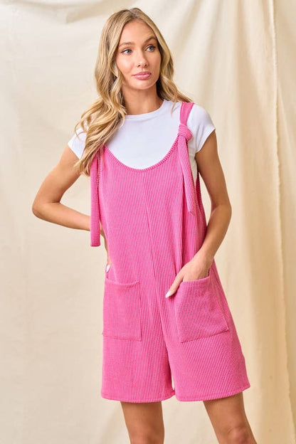 LMR5563-Time to Rock that ribbed romper
