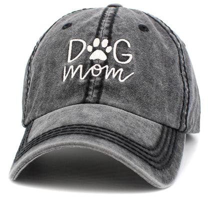 Dog Mom Vintage Baseball Cap
