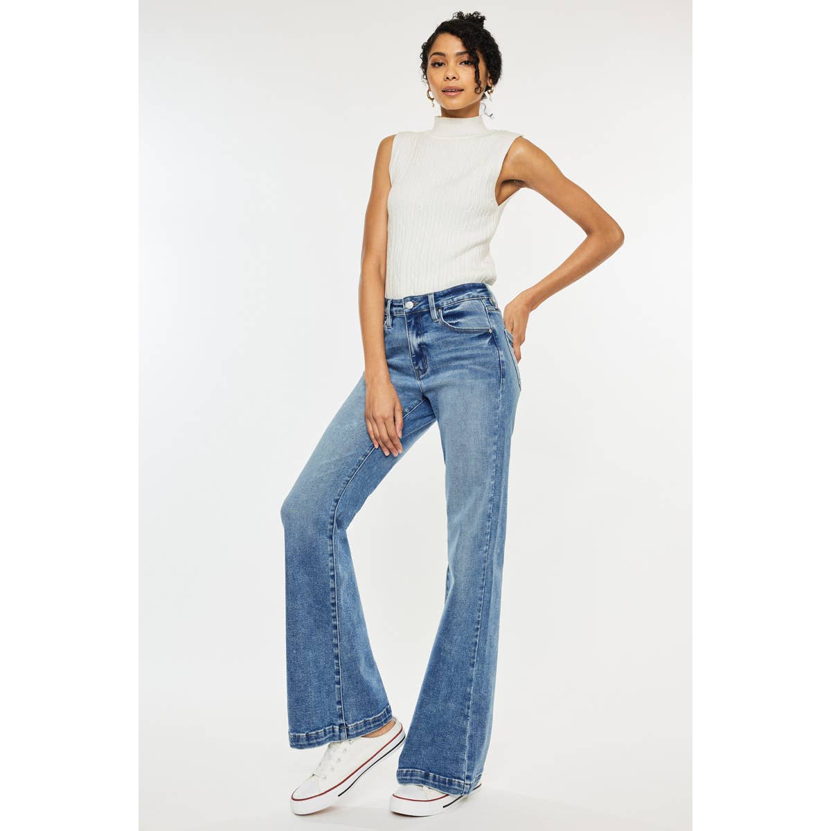 Kan can Flare Jeans KC20024M: 13/30 / MEDIUM