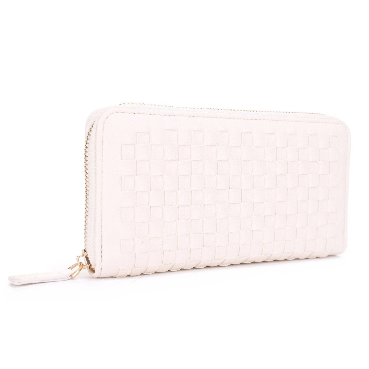 EJ60301 Yoona Woven Zip Wallet