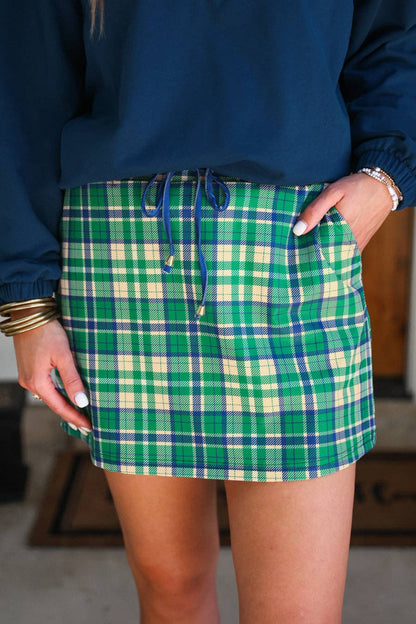 Jess Lea Parker Plaid Skort