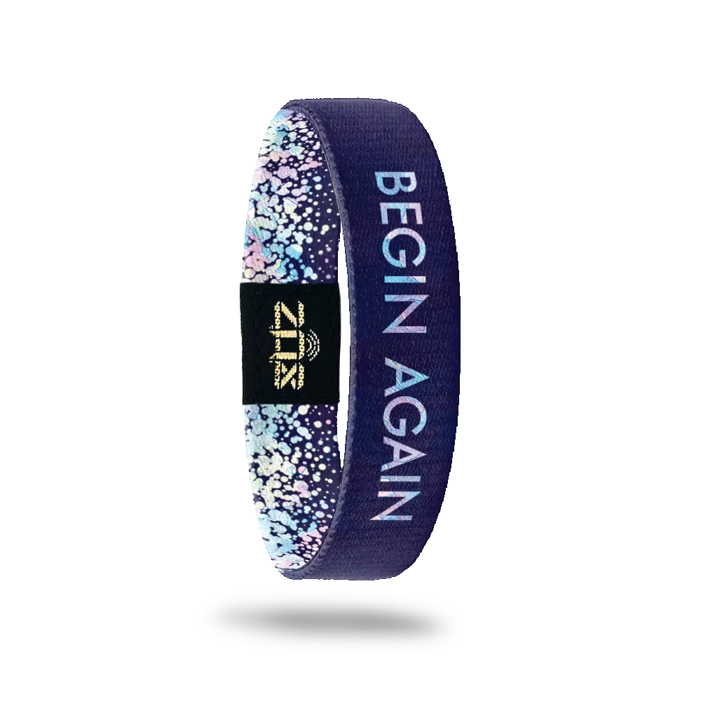 Begin Again Interactive Affirmation Bracelet